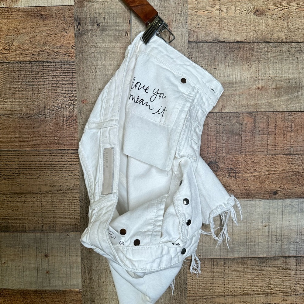 GRLFRND Milla Denim Mini white 24 - Picture 8 of 12